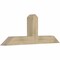 Ekena Millwork Portland Rough Sawn Timber Gable Bracket, Douglas Fir, 60"W x 22"H x 6"D x 6"F, 9/12 Pitch GBW060X22X0606POR00RDF - alternate 2